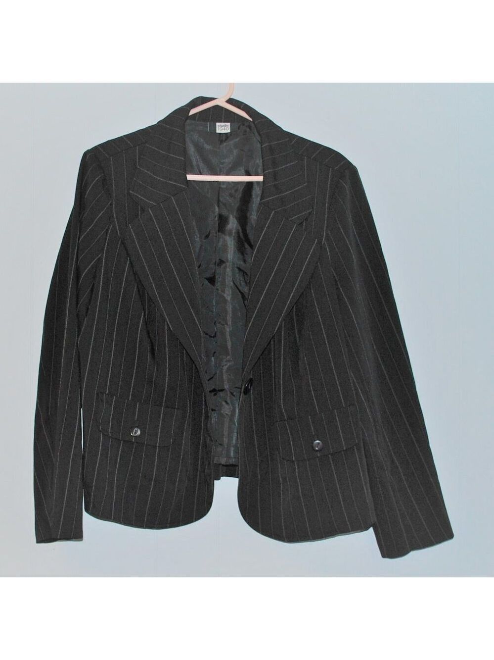Studio 1940 Pin Striped Blazer Suit Jacket